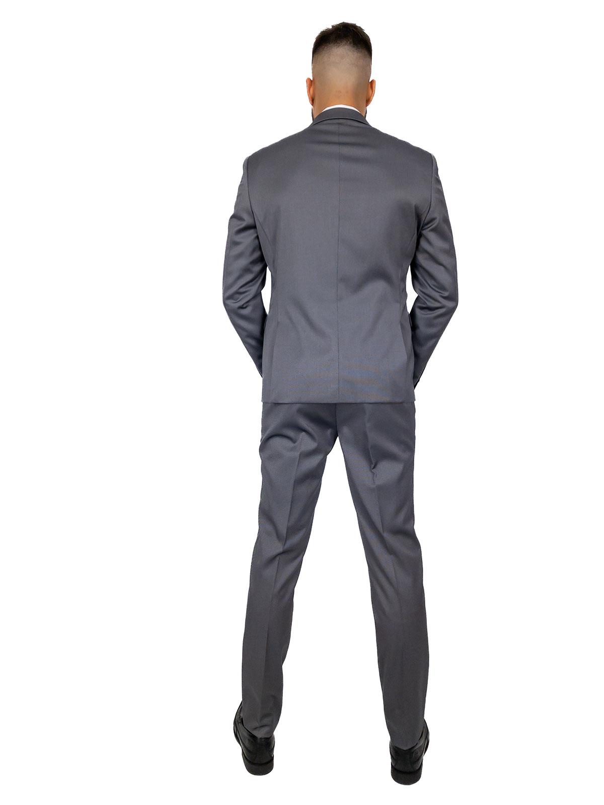 Abito cerimonia uomo Drop 8 con revers classico ed elegante
